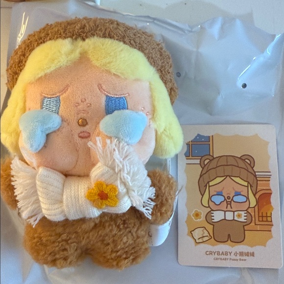 Cry baby fuzzy bear Popmart Pj party - Picture 2 of 2